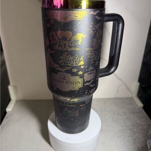 40oz Engraved Witch Black Travel Mug